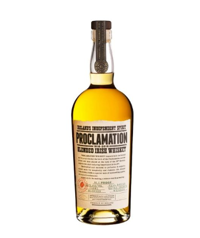 Proclamation Irish Whiskey 40,7° 70 cl + GBX x 6 bottles